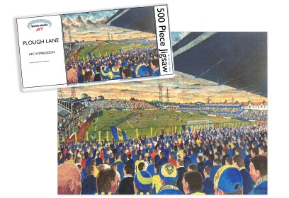 Plough Lane Stadium Fine Art Jigsaw Puzzle - AFC Wimbledon